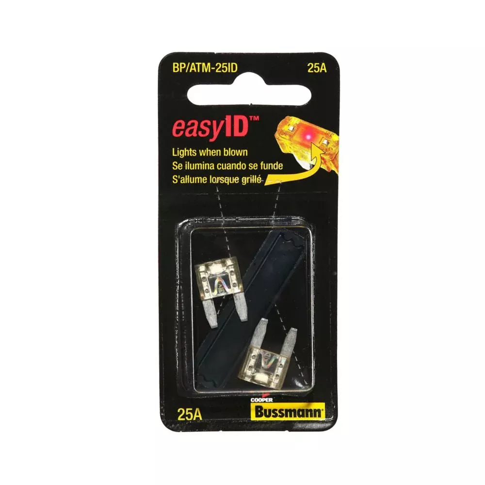 Bussmann 2pk Bp/Atm25 Easy Id Fuse [BP/ATM-25ID]