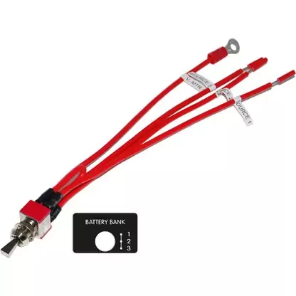 Buy Direct Blue Sea 4141 Switch Meter Toggle SPTT On-On-On