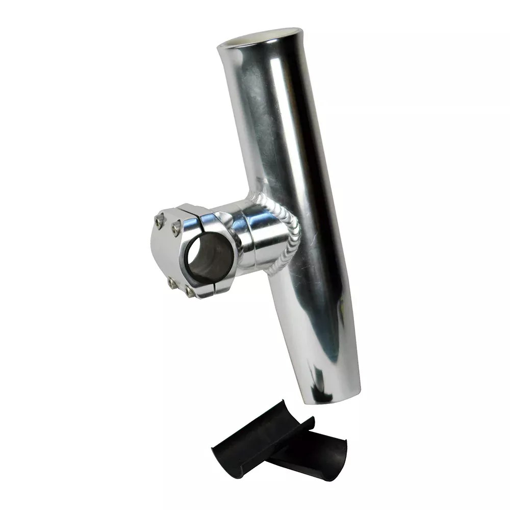 C. E. Smith Adjustable Mid Mount Rod Holder Aluminum 7 /8