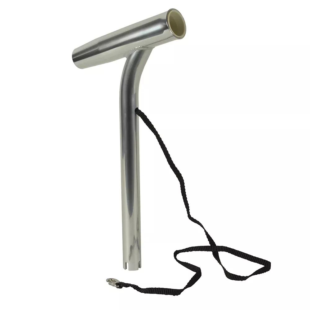 C.E. Smith Outrigger Rod Holder w /LinerStrap - Aluminum [53800]