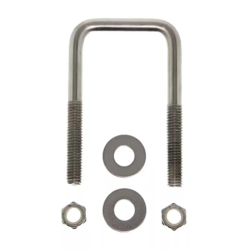 C.E. Smith Zinc U-Bolt 7/16"-14 X 3-1/8" X 3" w/WashersNuts - Square [15252A]