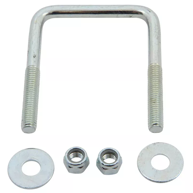 C.E. Smith Zinc U-Bolt 7/16"-14 X 3-1/8" X 4" w/WashersNuts - Square [15253A]