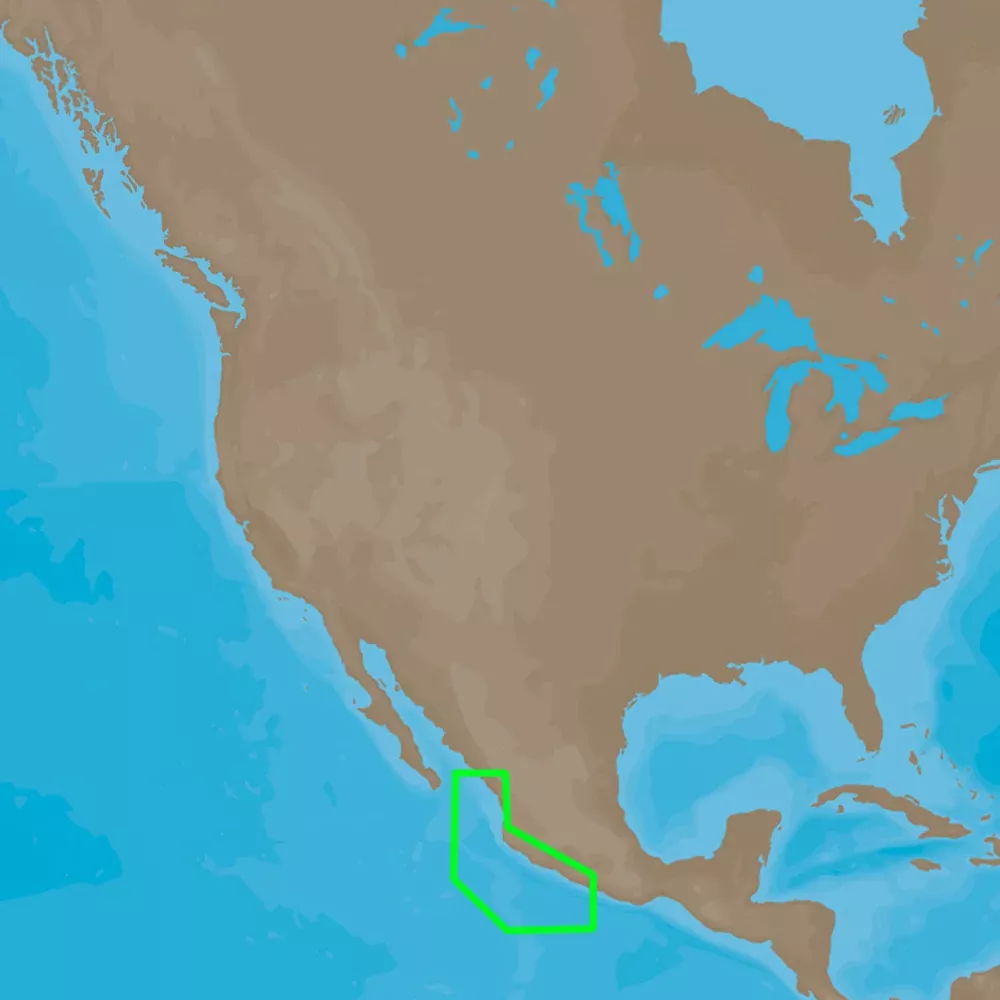 C-MAP4D NA-D949 Acapulco, MX to Mazatlan, MX [M-NA-D949-MS]