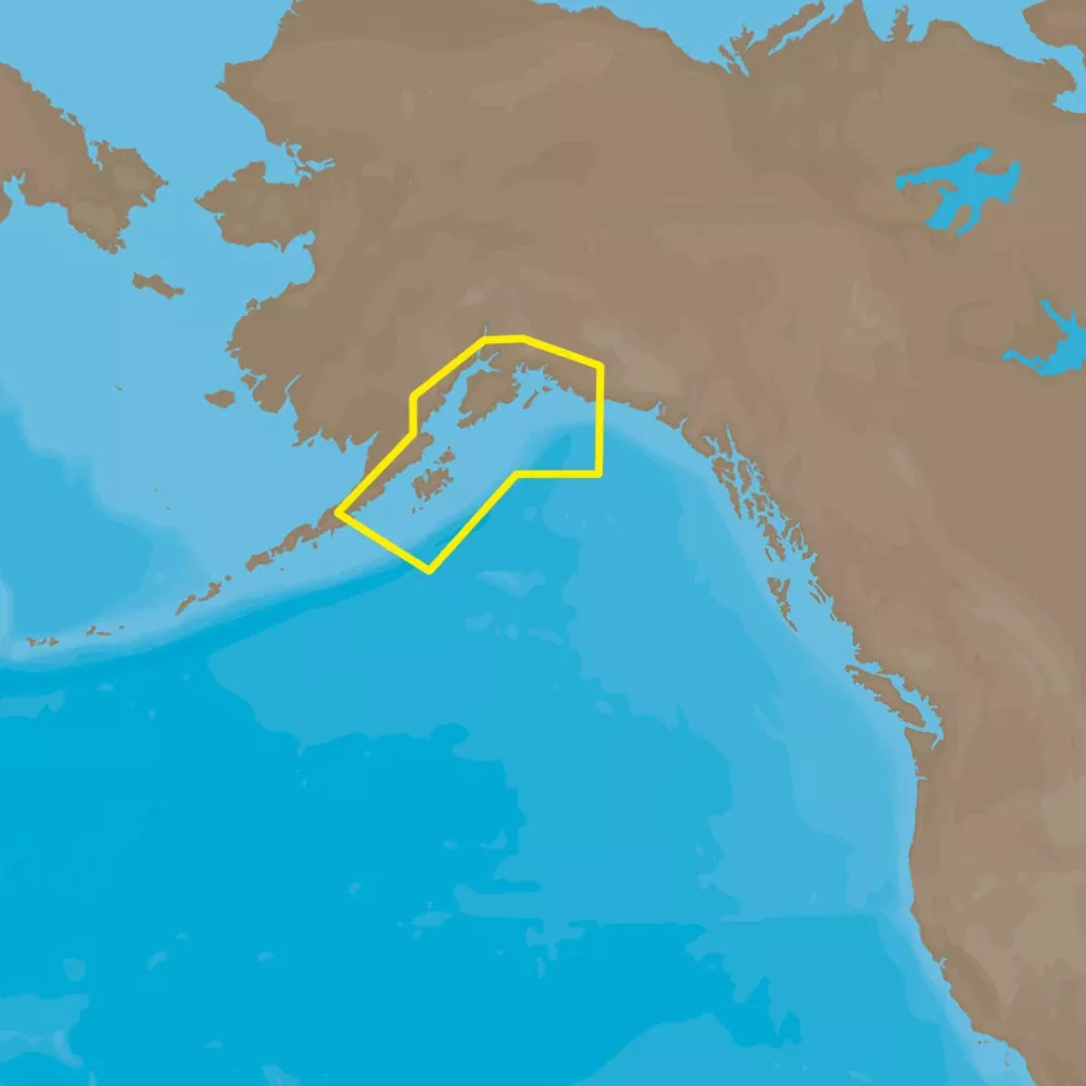 C-MAP4D NA-D960 Prince William Sound, Cook Inlet & Kodiak Island [M-NA-D960-MS]