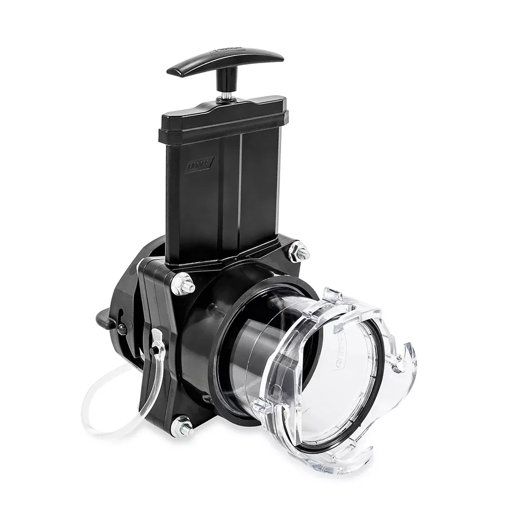 Camco 3" Gate Valve w/3.5" Clear ExtensionCap [39050]