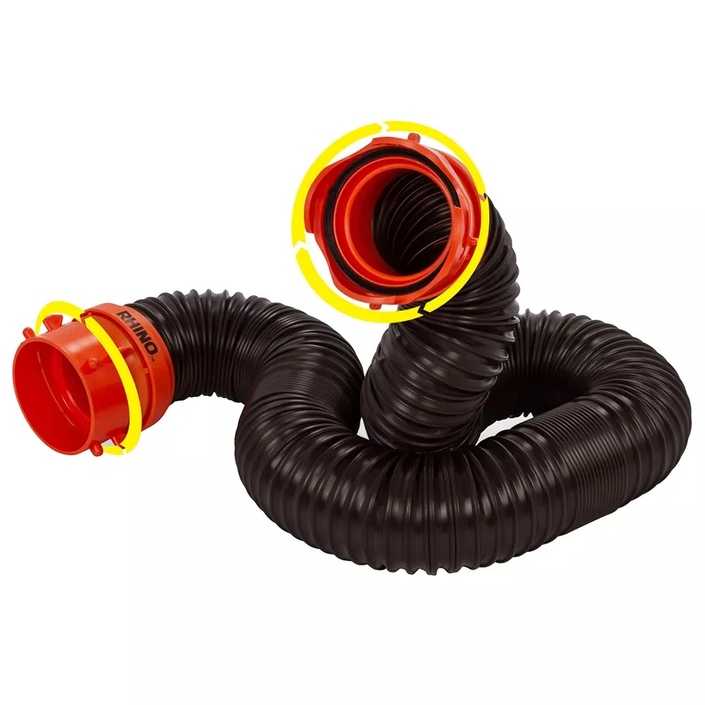 Camco RhinoFLEX 5 Sewer Hose Extension w/Swivel BayonetLug [39765]