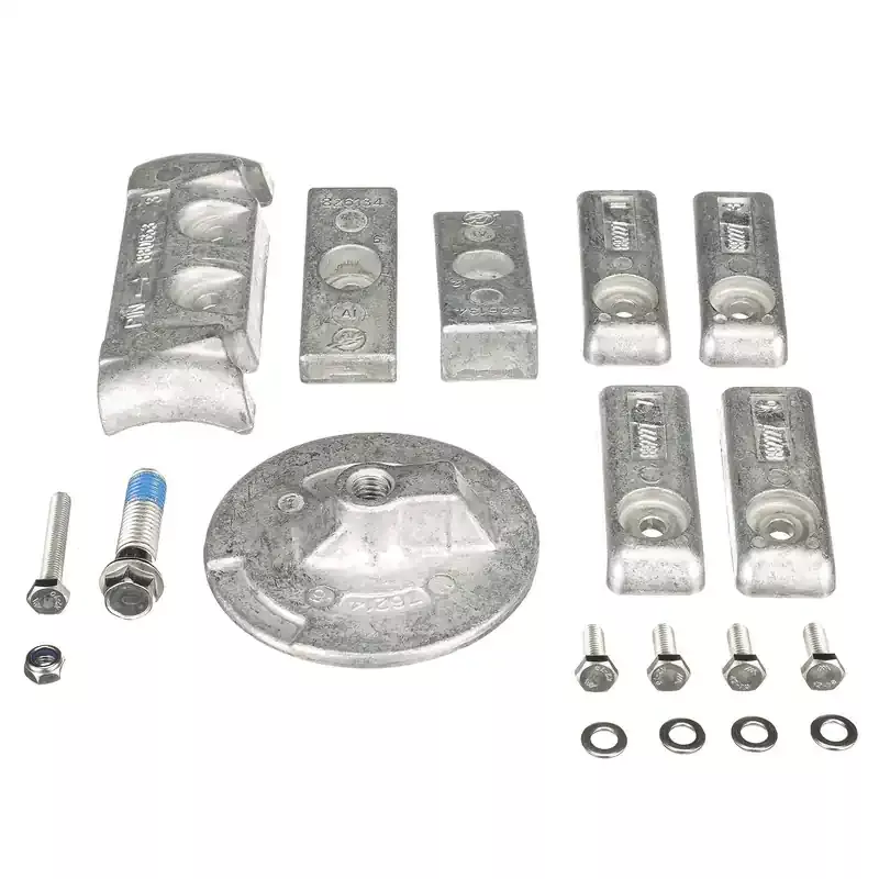 Clearance Quicksilver 8M0126670 Aluminum Anode Kit for Mercury 200-300hp L6 Verado Outboards