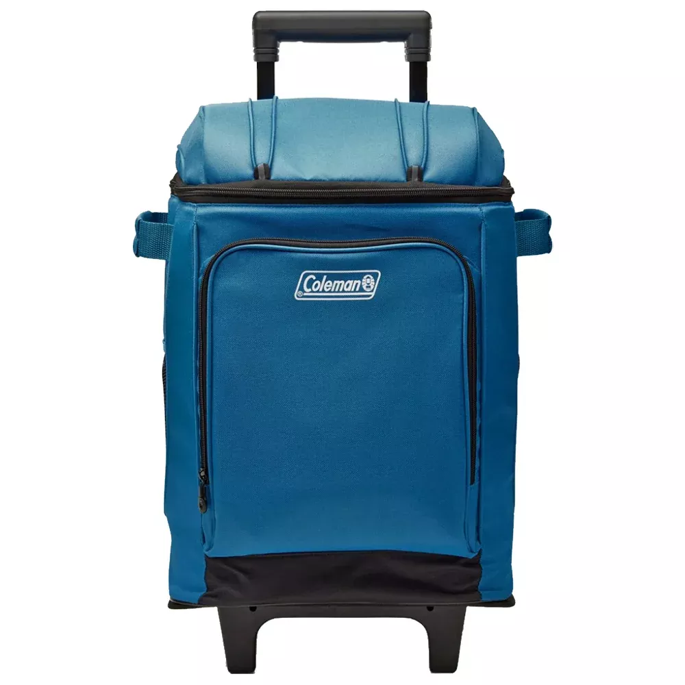 Coleman CHILLER 42-Can Soft-Sided Portable Cooler w/Wheels – Deep Ocean [2158120]