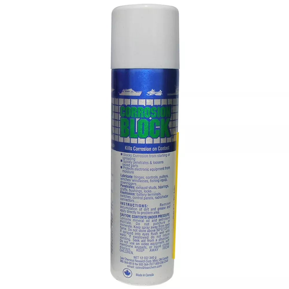 Corrosion Block 12oz Aerosol Can - Non-Hazmat, Non-FlammableNon-Toxic