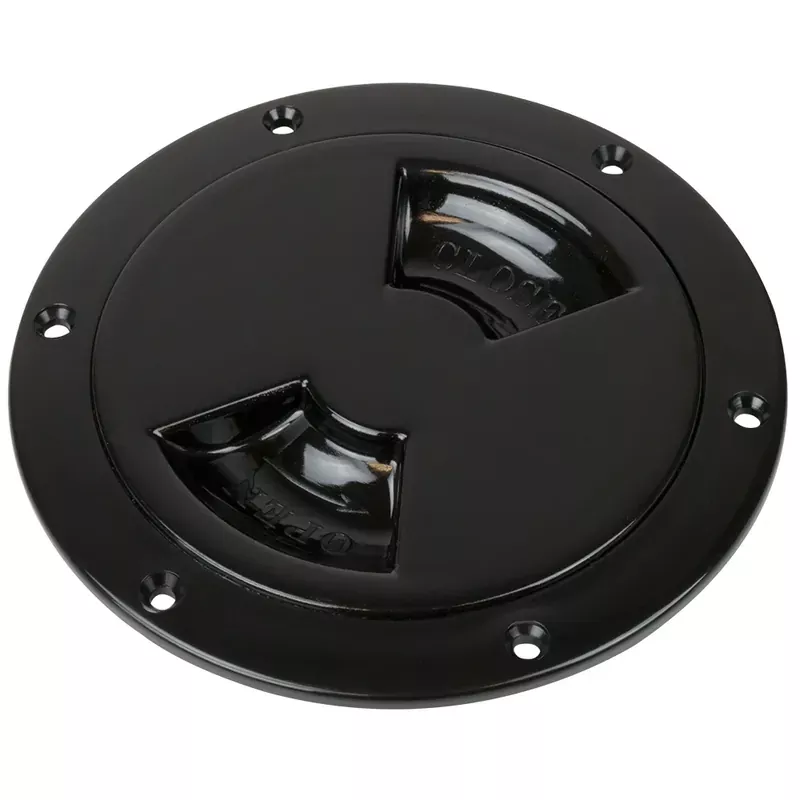 Direct From Factory Sea-Dog Smooth Quarter Turn 5″ Deck Plate (Black)