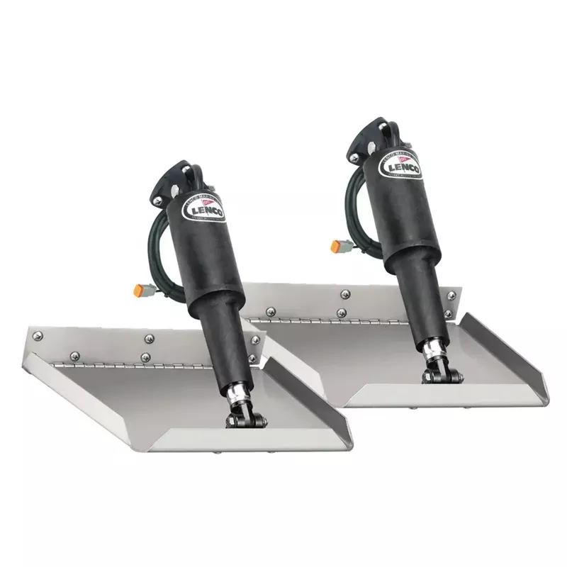 Discount Lenco 9″ x 9″ Edge Mount Trim Tab Kit without Switch Kit 12V [15013-101]