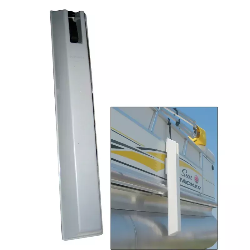 Dock Edge ‘TOON Pontoon Boat Fender – 36″ – Grey [DE53135F] Express Delivery