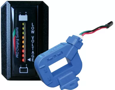 Dual Pro Lithiumm Battery Status Indicator Vertical Display