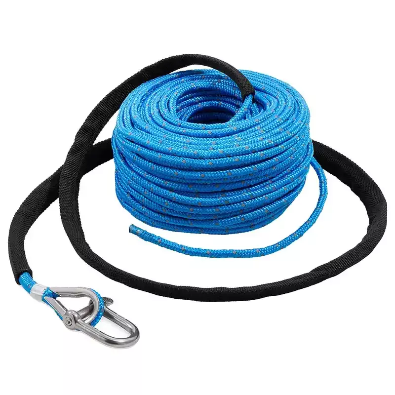 Fan Favorite TRAC Outdoors Anchor Rope – 3/16″ x 100 w/SS Shackle [69080]