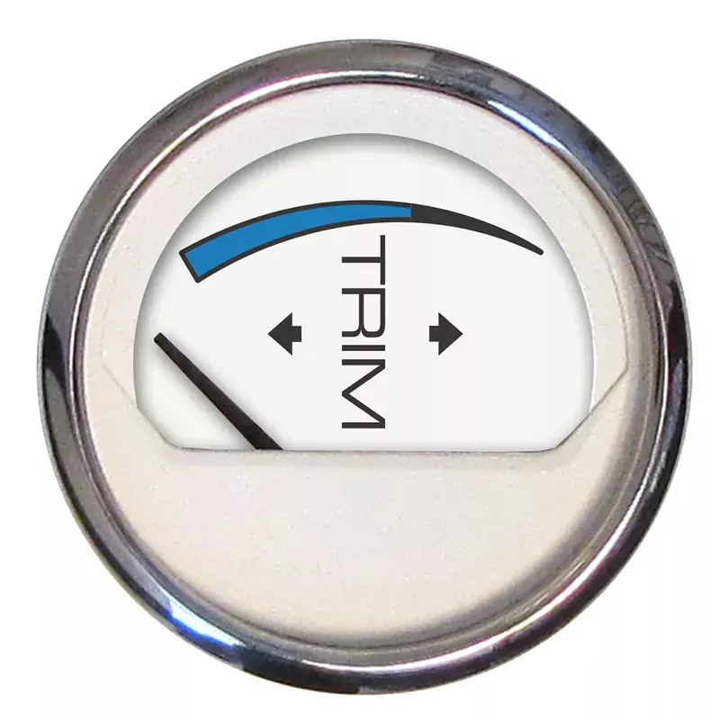 Faria Chesapeake White SS 2″ Trim Gauge (OMC Cobra (‘93 – ‘94) & Volvo SX – MD Models) Price Drop
