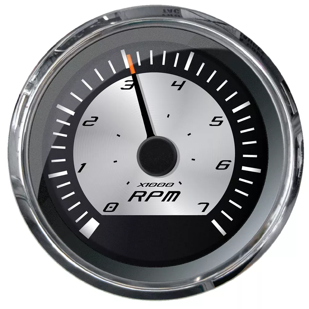 Faria Platinum 4" Tachometer - 7000 RPM (Gas - Inboard, OutboardI/O)