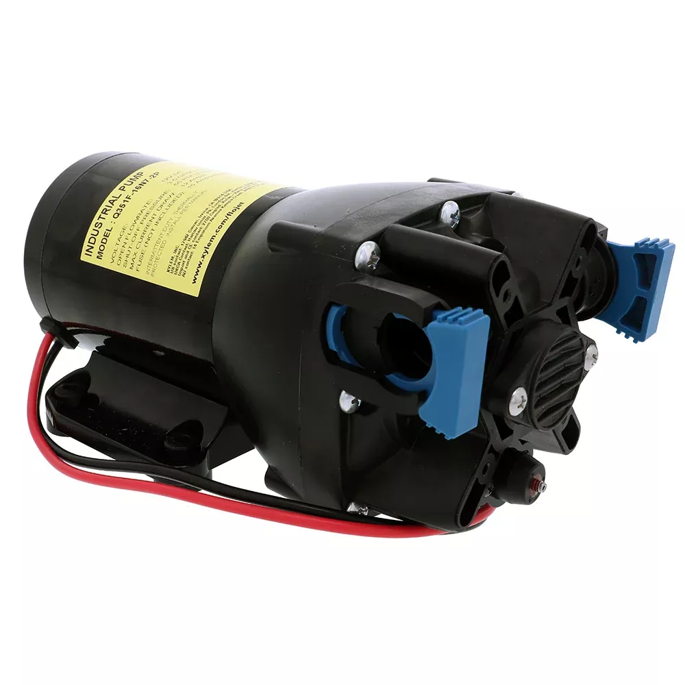 Flojet VersiJet 4 Chamber Diaphragm Pump – 24V, 3.5 GPM, 50 PSI [Q352F-16N7-2P]