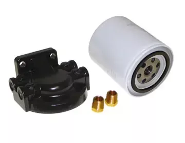 Fuel Filter and 3/8″ Aluminum Bracket – 4-1/8″ Tall, 10 Micron Next Day Delivery