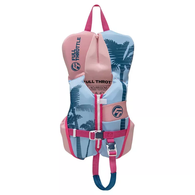 Full Throttle Infant Rapid-Dry Flex-Back Life Jacket - Pink [142200-105-000-25]