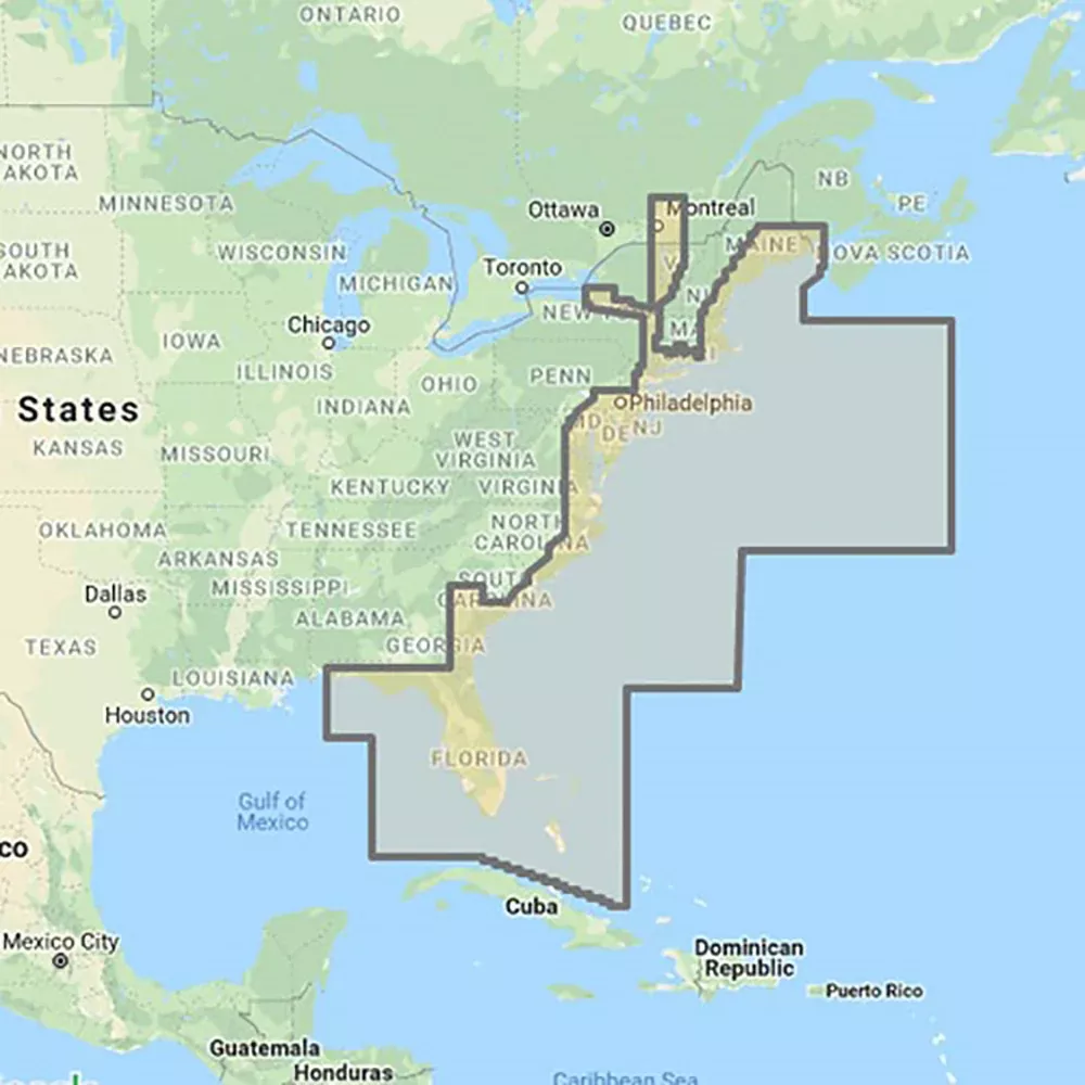 Furuno MM3-FNA-022 C-MAP Fishing Chart US East CoastBahamas Unlock Code [MM3-FNA-022]