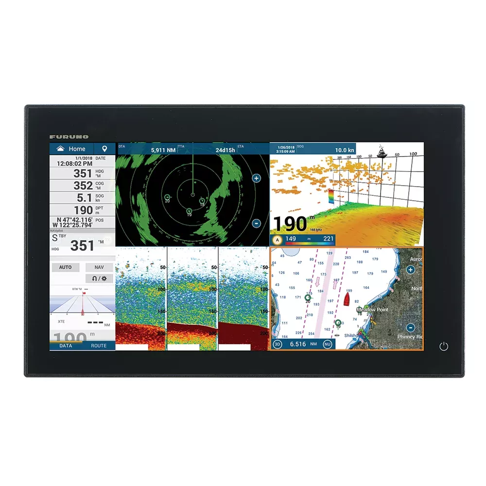 Furuno NavNet TZtouch3 16" MFD w/1kW Dual Channel CHIRP SounderInternal GPS [TZT16F]