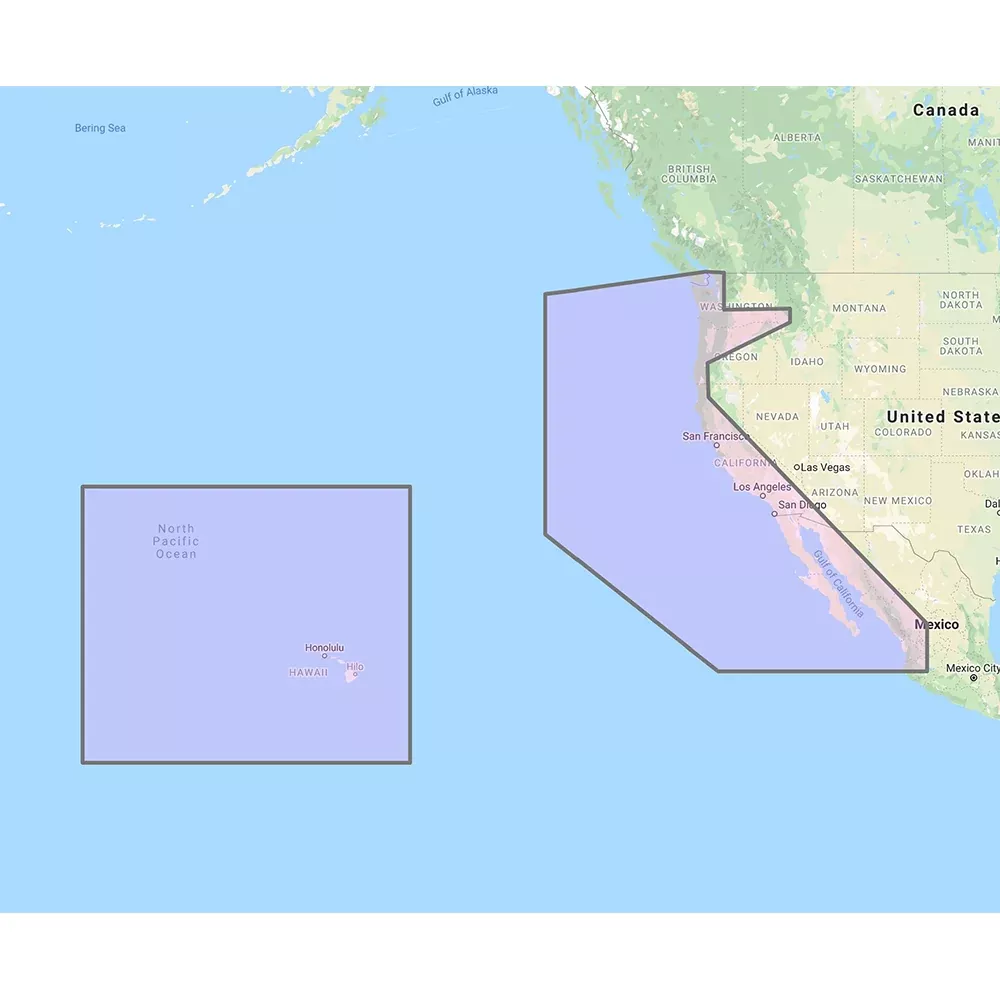 Furuno U.S. West Coast, HawaiiBaja Mexico - Vector Chart, Standard Resolution Satellite Photos f/Baja Mexico - Unlock Code