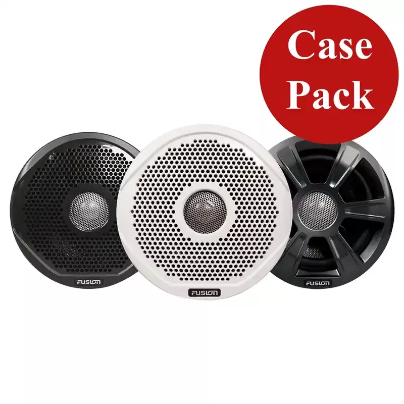 FUSION FR7022 7″ Round 2-Way IPX65 Marine Speakers w/ 3 Speaker Grilles Provided – *Case of 6* Top Pick
