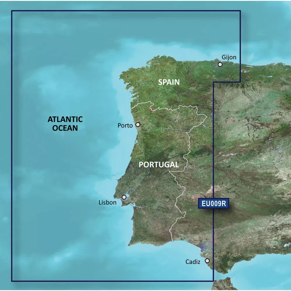 Garmin BlueChart g3 HD - HXEU009R - PortugalNorthwest Spain - microSD/SD [010-C0767-20]