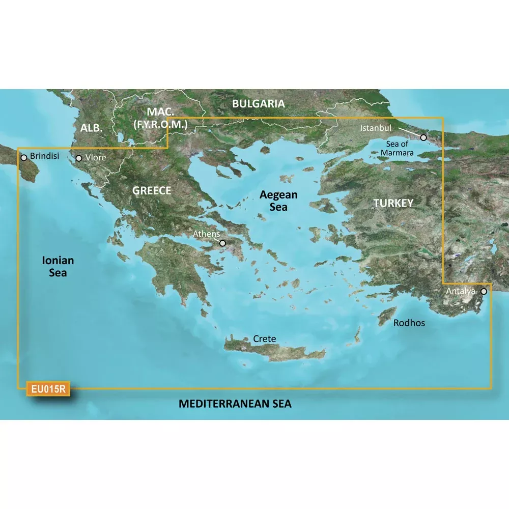 Garmin BlueChart g3 HD - HXEU015R Aegean SeaSea of Marmara - microSD/SD [010-C0773-20]