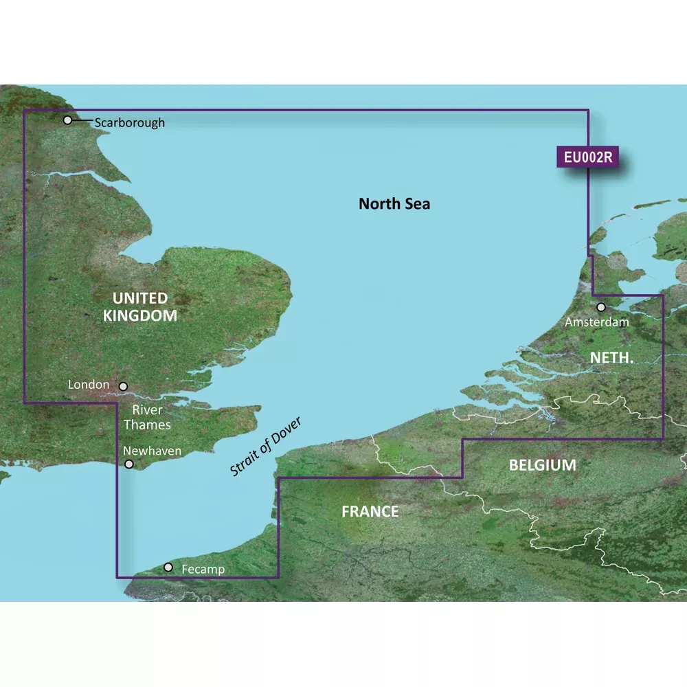 Garmin BlueChart g3 Vision HD - VEU002R - Dover to AmsterdamEngland Southeast - microSD/SD [010-C0761-00]