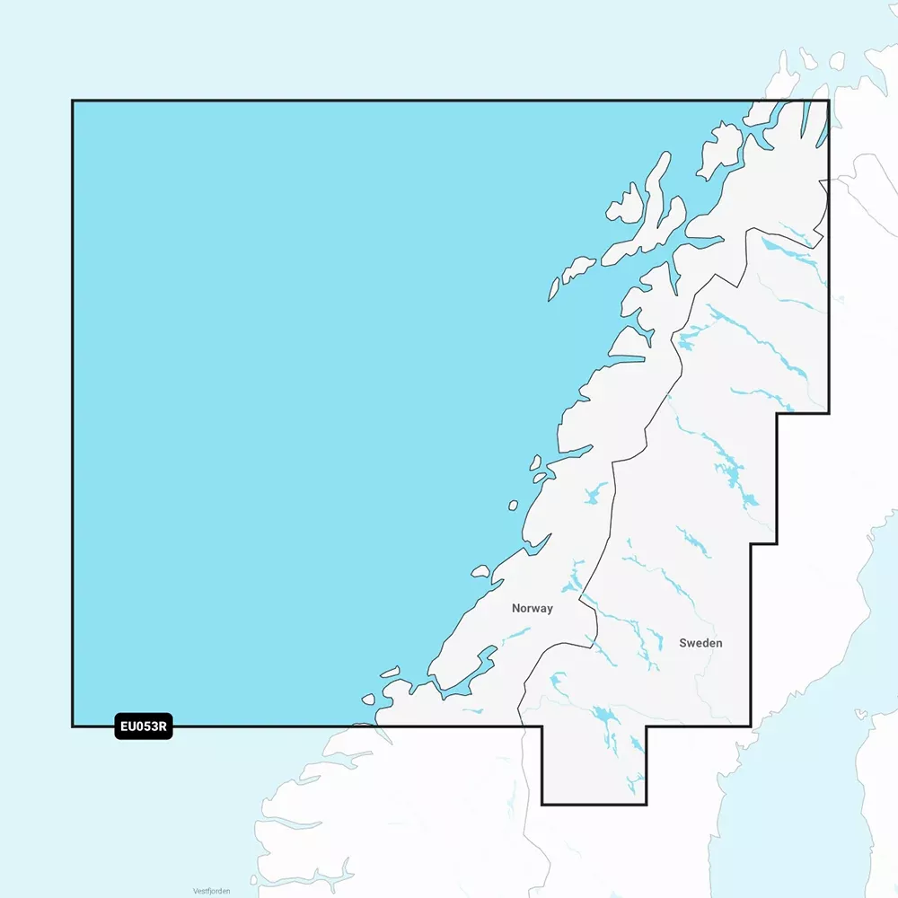 Garmin Navionics+ NSEU053R - Norway, Trondheim to Tromso - Marine Chart [010-C1252-20]