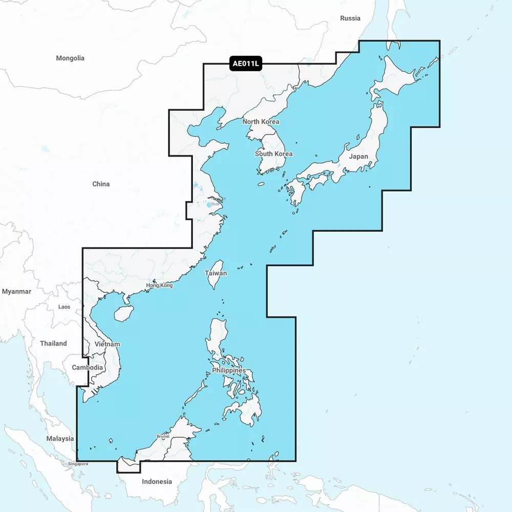 Garmin Navionics Vision+ NVAE011L - China SeaJapan - Marine Chart [010-C1214-00]