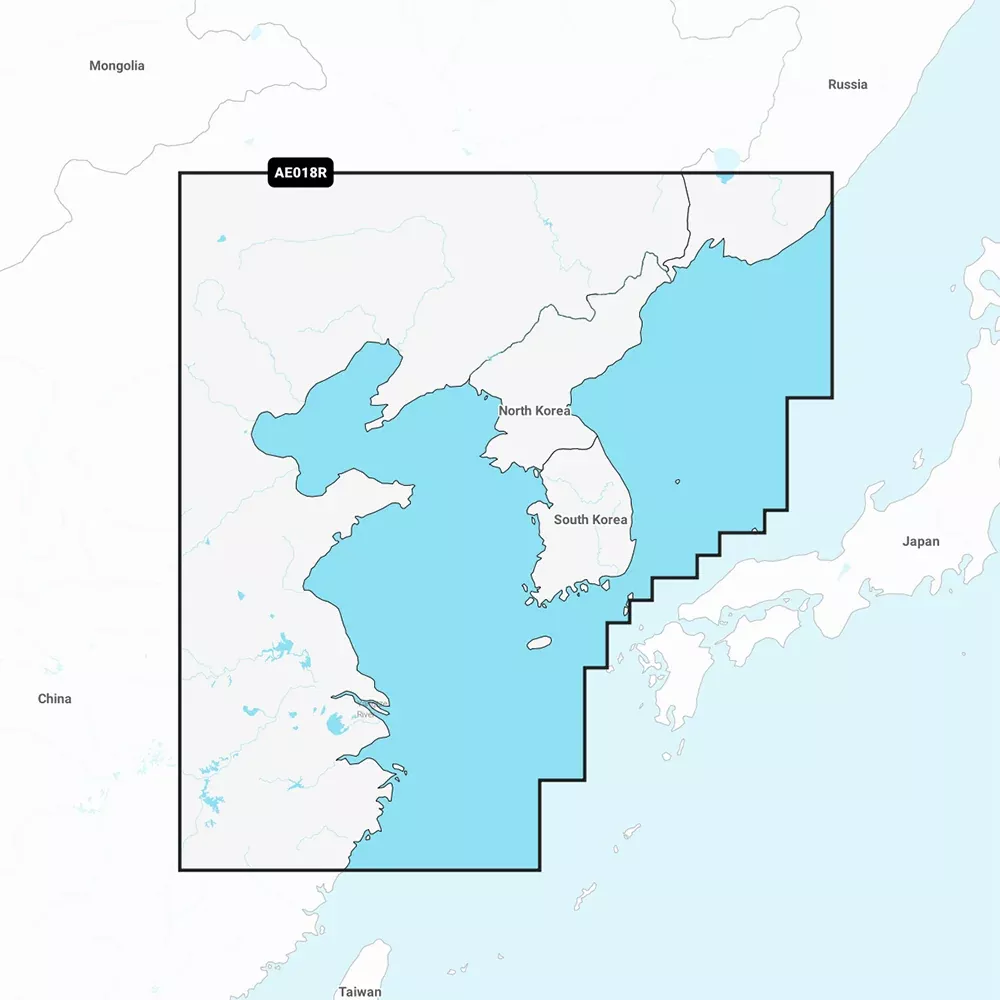 Garmin Navionics Vision+ NVAE018R - Yellow Sea- Marine Chart [010-C1216-00]