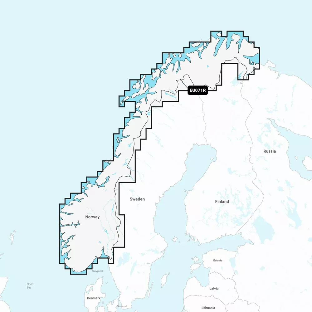 Garmin Navionics Vision+ NVEU071R - Norway, LakesRivers - Inland Marine Chart [010-C1266-00]