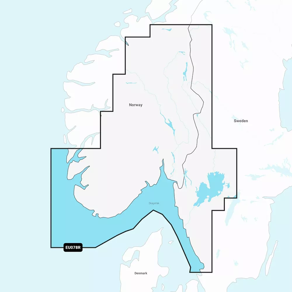 Garmin Navionics Vision+ NVEU078R - Oslo, SkagerrakHaugesund - Marine Chart [010-C1244-00]
