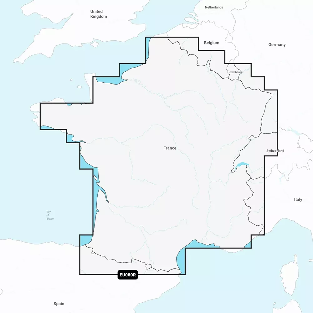 Garmin Navionics Vision+ NVEU080R - France, LakesRivers - Inland Marine Chart [010-C1256-00]
