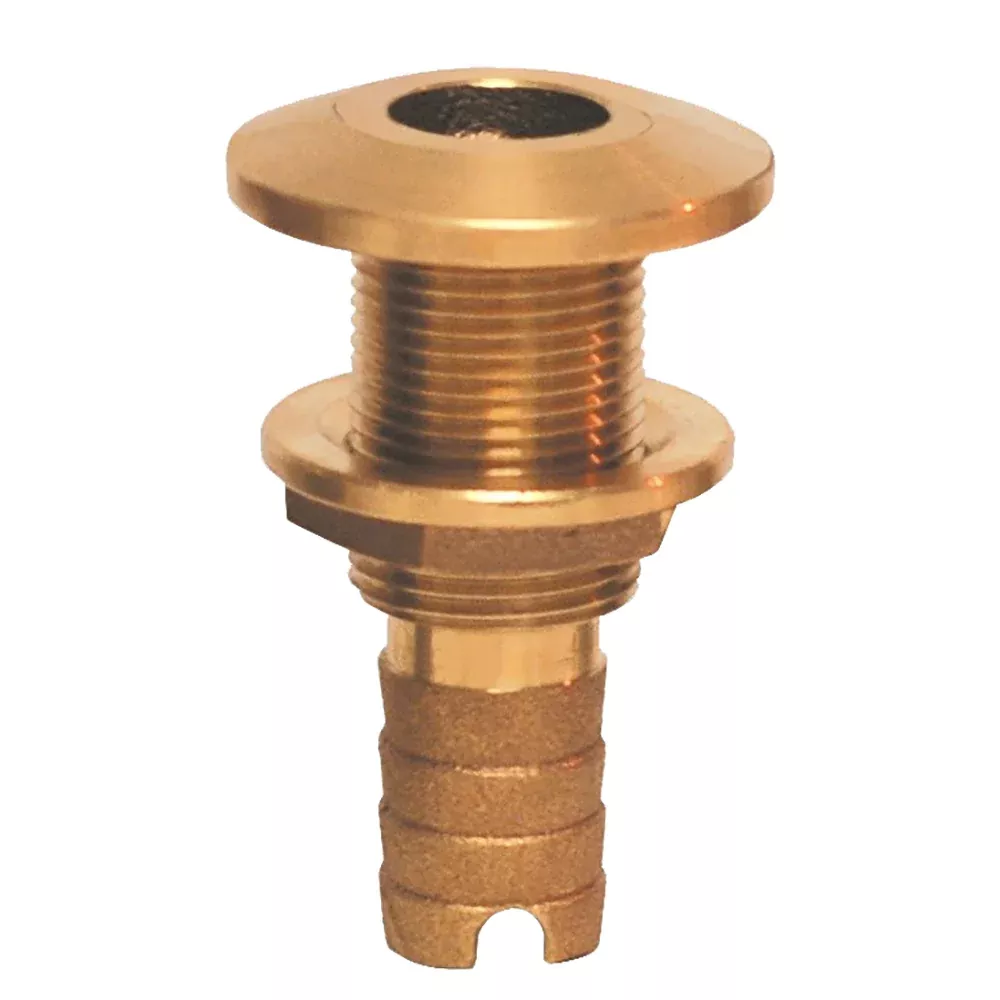 GROCO Bronze Hose Barb Thru-Hull Fitting - 1-1 /4