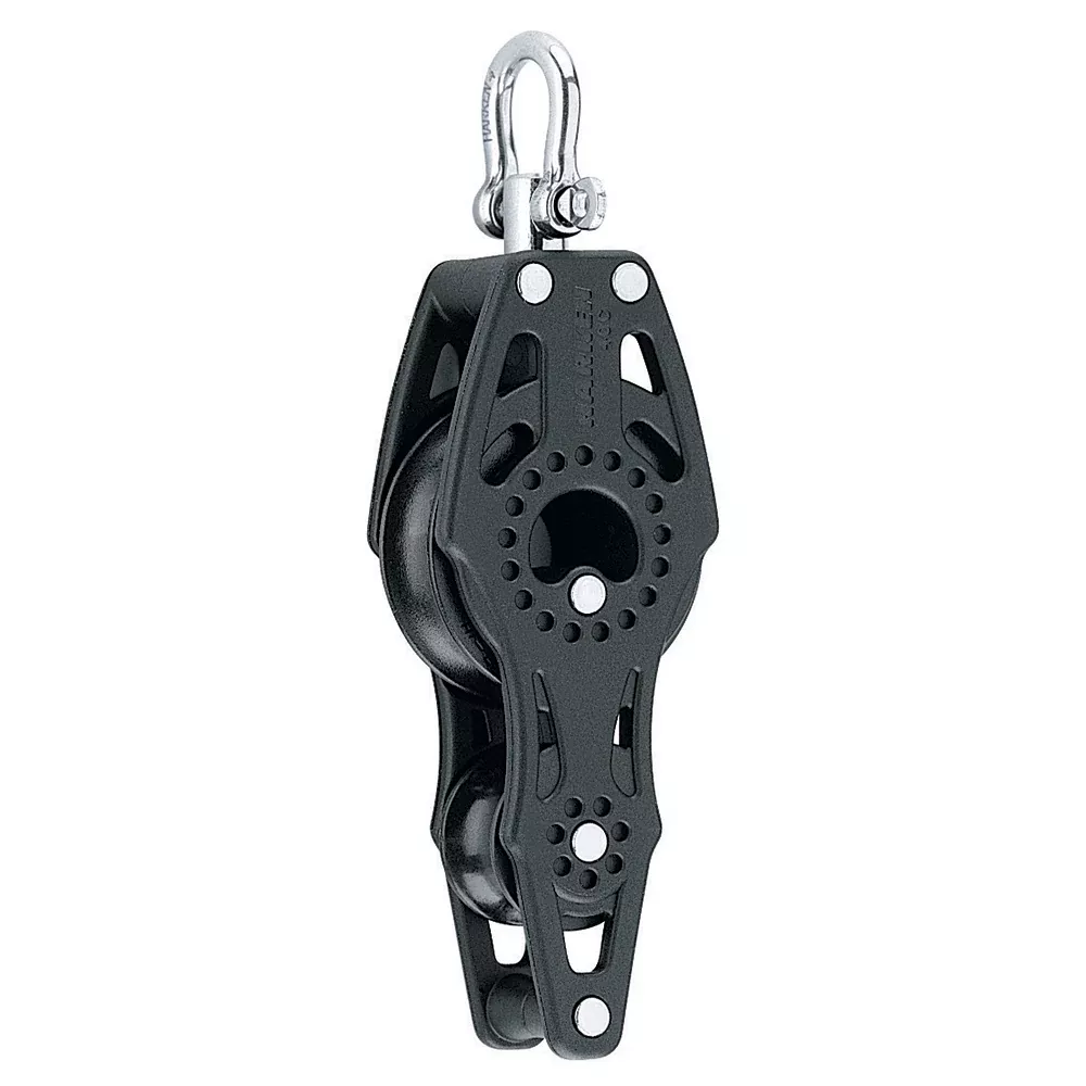 Harken 40mm Carbo Air Fiddle Block w/SwivelBecket [2656]