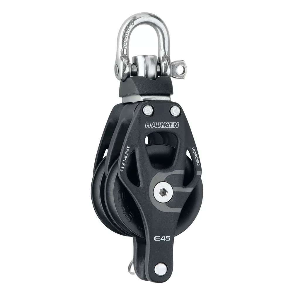Harken 45mm Double Element Block w/SwivelBecket [6239]