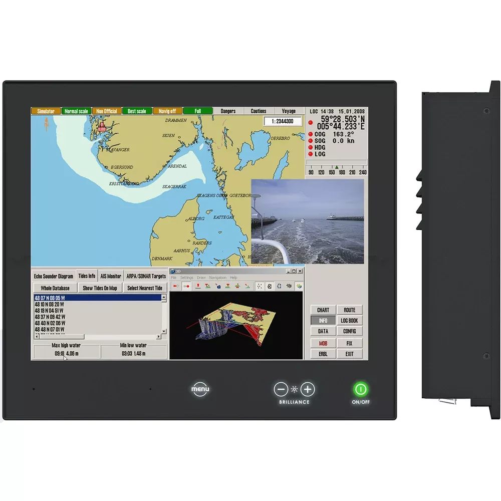 Hatteland Series X G2 15" HBT High Bright w/Touch [HD 15T22 MMD MA1 FHGP]