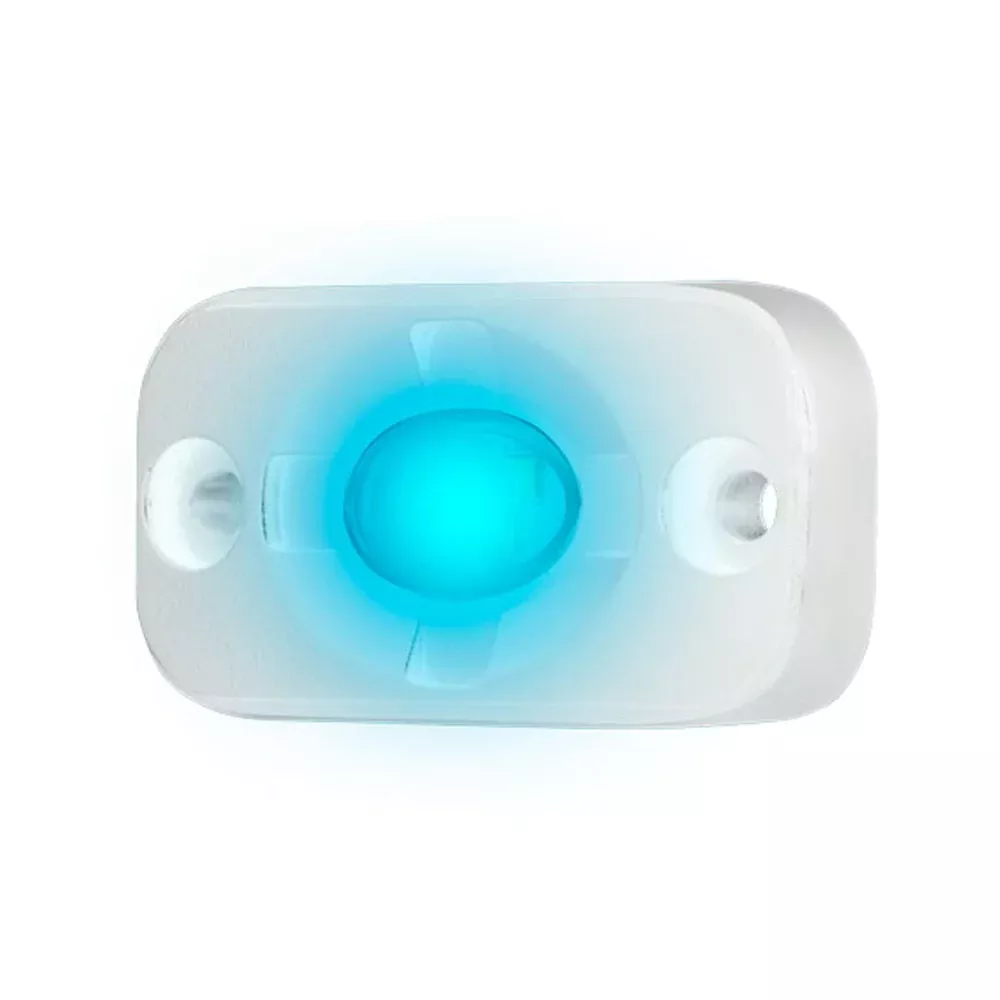 HEISE Marine Auxiliary Accent Lighting Pod - 1.5" x 3" - White/Blue