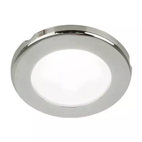 Hella Marine EuroLED 75 Stainless 3″ Round Mount Light- White LED 24V Buy Today
