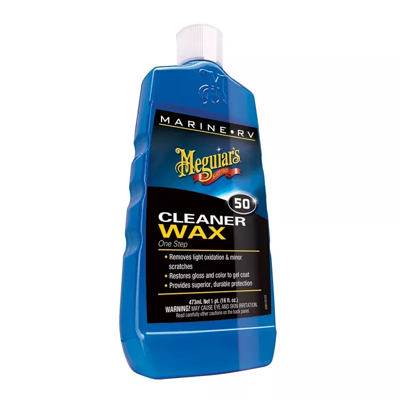 Holiday Sale Meguiar‘s 50 Boat/RV Cleaner Wax – Liquid 16oz [M5016]