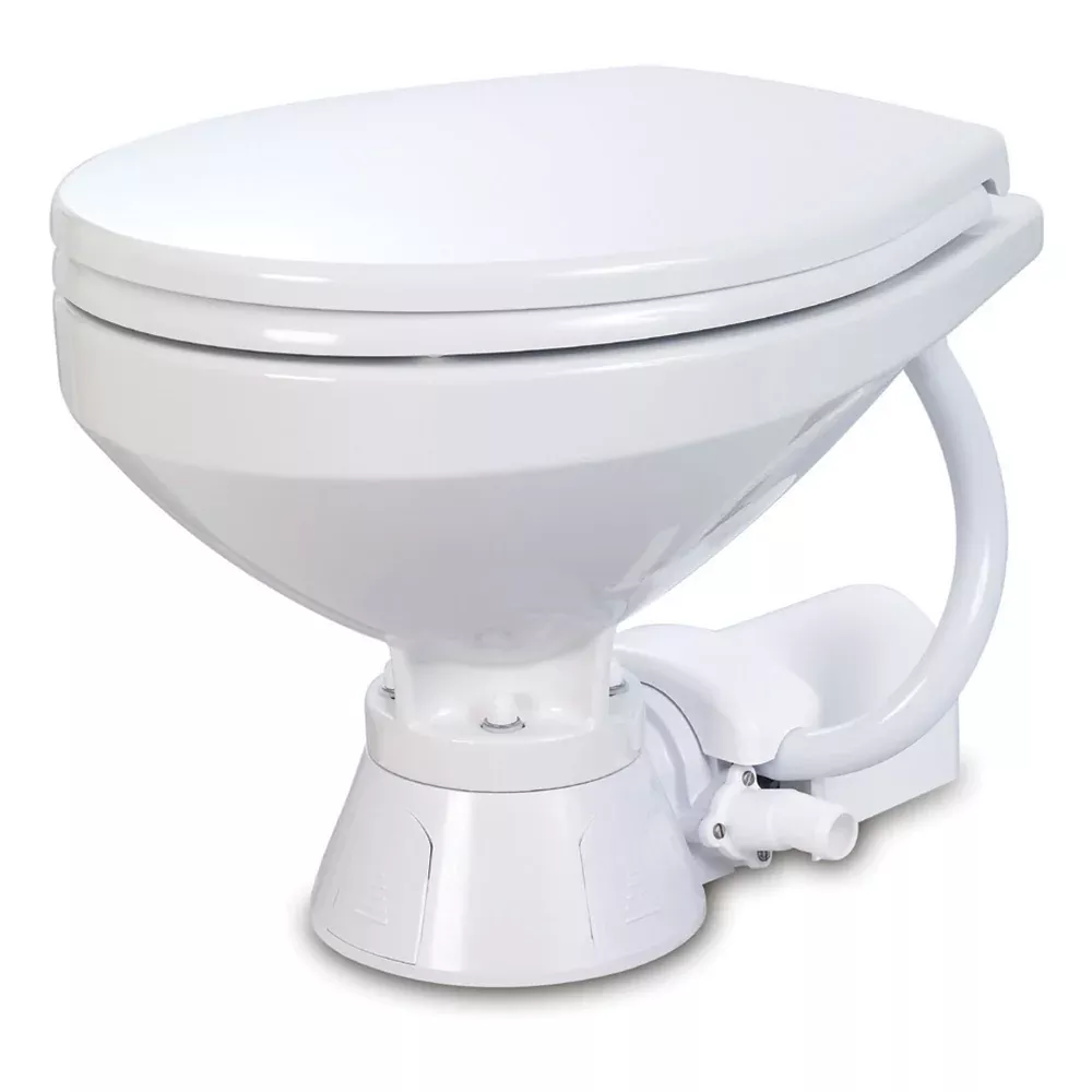 Jabsco Electric Marine Toilet - Regular Bowl w /Soft Close Lid - 12V [37010-4192]