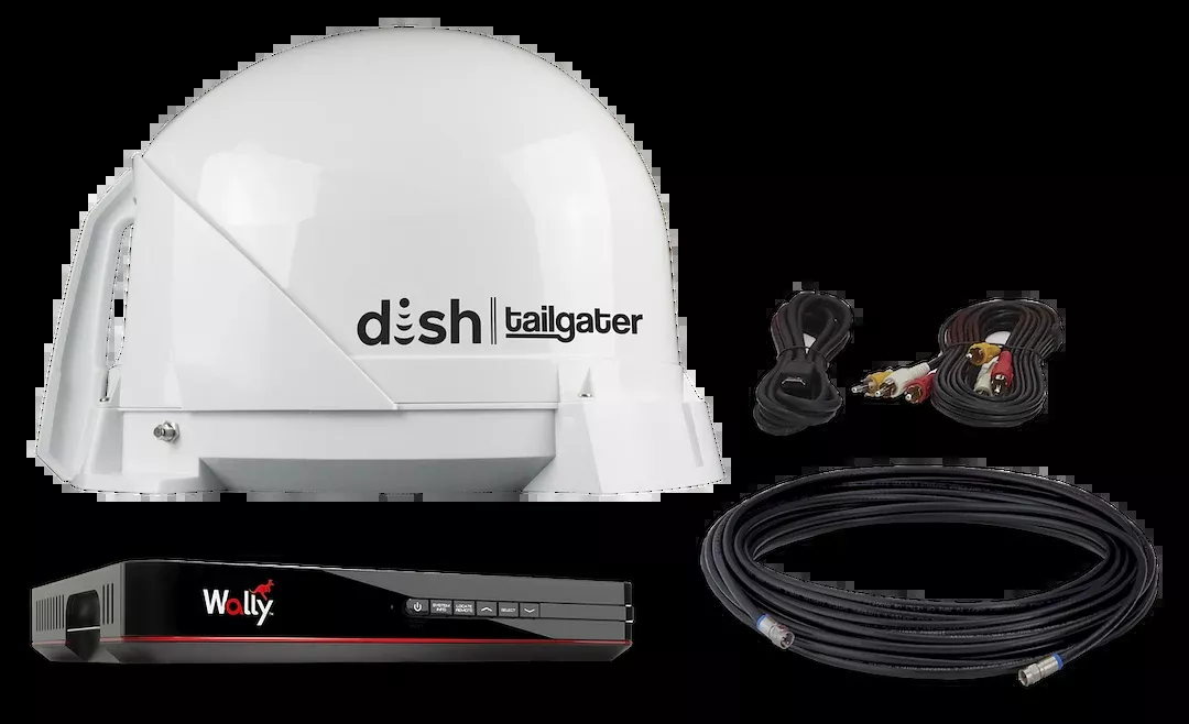 King Dish Tailgator Bundle W/Wally [DT4450]