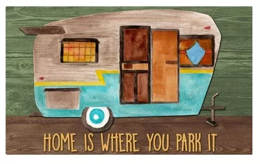 Kittrich Textilen Campmat Home Is Where Park [STRB-15821-10]