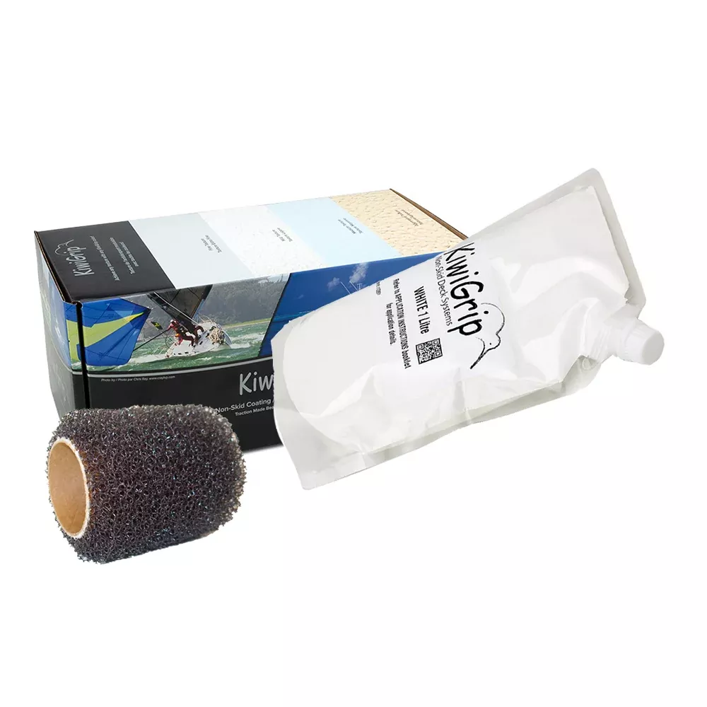 KiwiGrip 1 Liter Pouch - White w /4