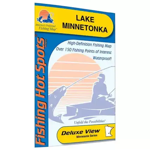 Lake Minnetonka Fishing Map Save Now