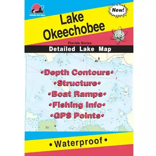 Lake Okeechobee Fishing Map Trending