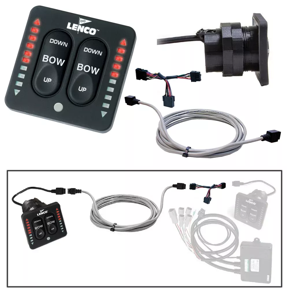 Lenco Flybridge Kit f /LED Indicator Key Pad f /Two-Piece Tactile Switch - 30' [11941-003]